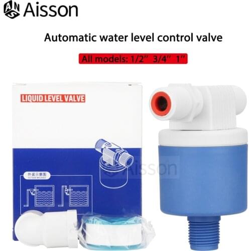 1/2'' 3/4'' 1Inch Floating Ball Valve Automatic Float Valve Water Level Control installed Outside Tower Tank Liquid Level Switch