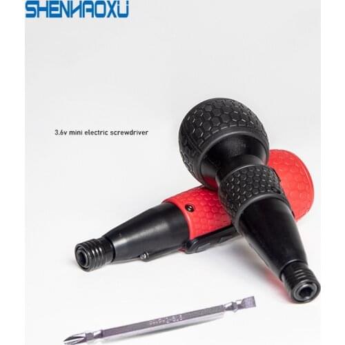 Mini Electric Screwdriver Cordless Drill 1800mah Lithium Battery 3.6V Super Torque Power Tools Traditional Led Light HOME DIY