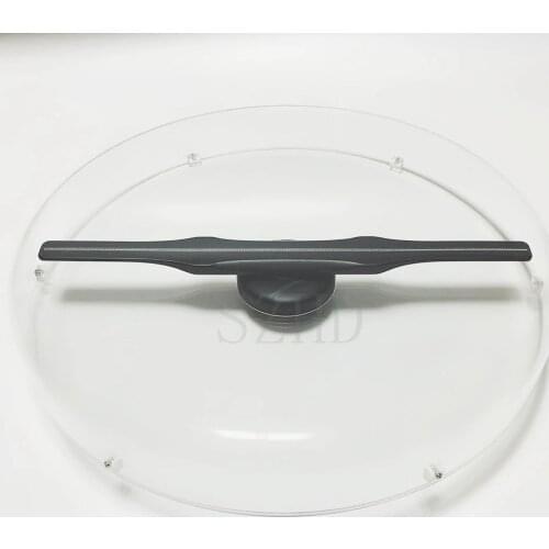 2019 DS50S Dseelab 3d projector holographic wifi app led fan hologram 3d led advertising display with cover