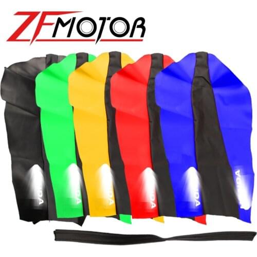 Motorcycle Red PU Leather Seat Cushion water proof seat cover For Honda XR250 XR400 CRM250 CRF250 AX-1 250 CRF CRM XR
