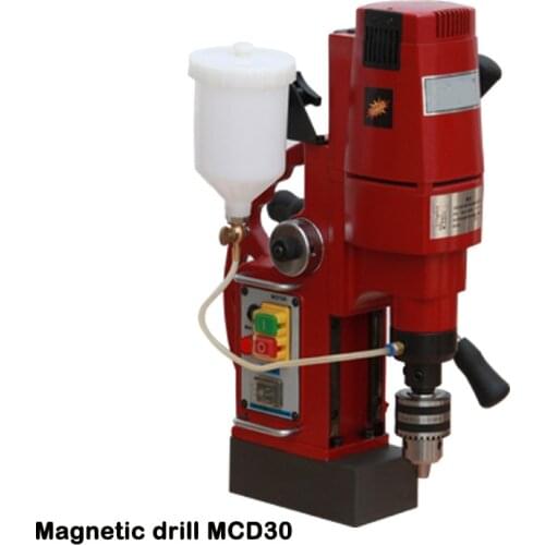 Multifunctional Suction Iron Drill Magnetic Block Drilling MCD30 Bench Drill Small Drilling Machine Strong Magnetic Base 220V YZ