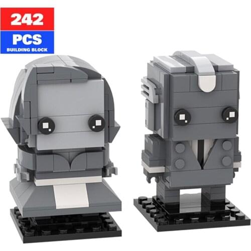 MOC Creator Expert Brickheadz Sterne Filme Character Character Image Scarlet Witch Building Block Model Ideas Children Toy Gift