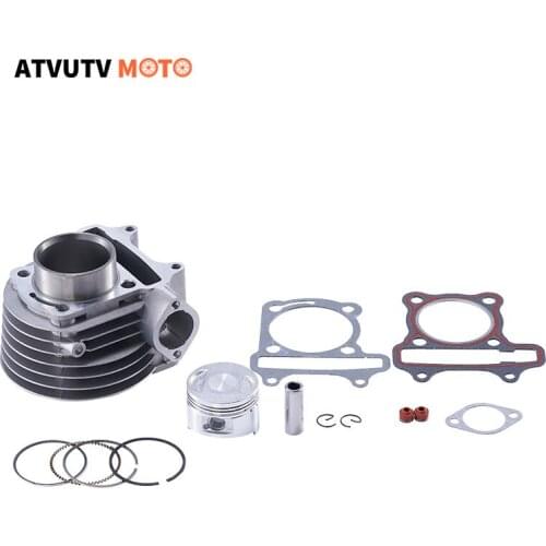 Motorcycle Engine 50mm Big Bore Cylinder Kit With Piston Kit For GY6 100CC Chinese Scooter Moped ATV Go-Kart