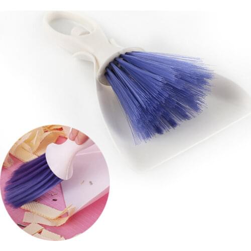 Hamster Cage Dustpan Broom Sweep Cleaning Kit For Squirrel Chinchilla Ferret Guinea Pig Rabbit Small Pet Cleaning Tool