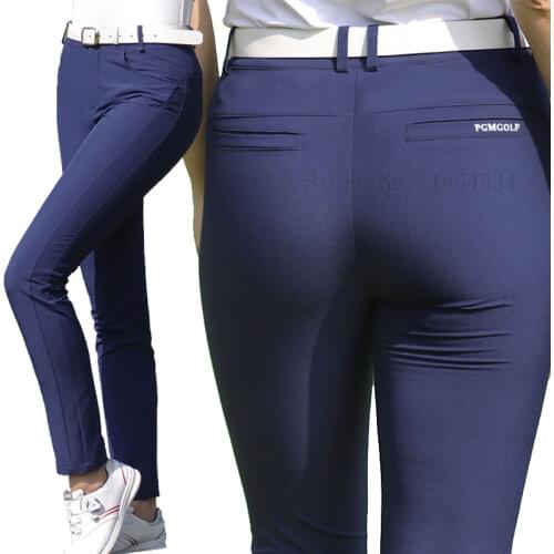 Send Belt Korean Women Long Pants XS-L Summer Thin Skinny Pencil Good Quality Trousers Lady Quick Dry Golf Sportswear