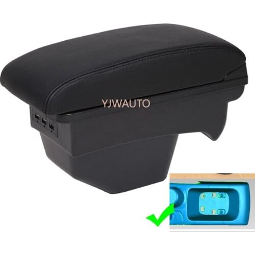 Armrest For Citroen C4 2011 Center Console Box Car Arm Rest Ashtray Storage Box with CUP Holder