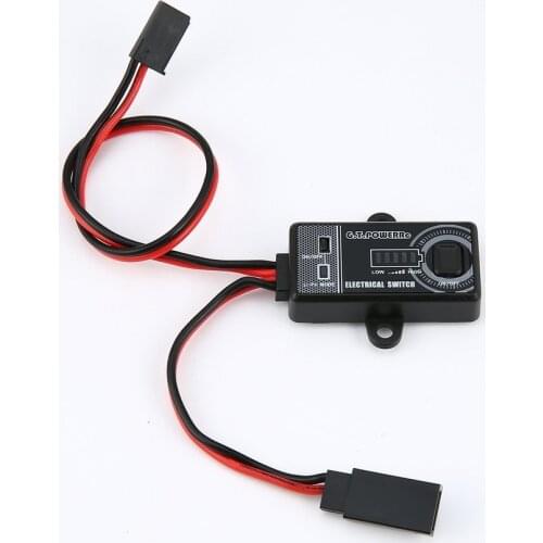 G.T.POWER 14A/5V-10V Remote Controller Electronic Switch RC Parts with LCD Display for RC UAV Quadcopter Car Drone Model