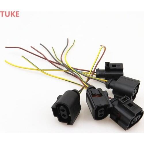 RWSYPL 10 Pcs Parking Brake Caliper Motor Plug Connector For SHARAN TIGUAN PASSTA B6 CC A4 A5 A6 Q3 Q5 1J0 973 722 A 1J0973722A