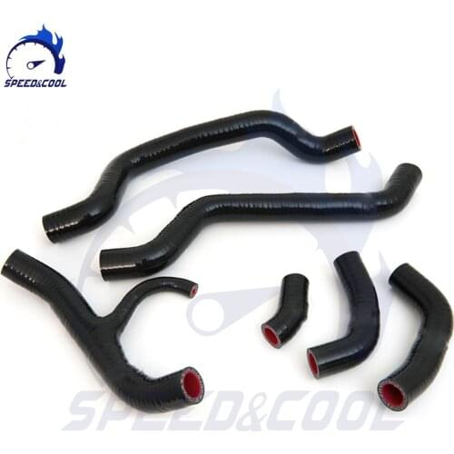 For DUCATI 848 1098 1198 2007-2014 Motorcycle High Pressure Silicone Radiator Heater Coolant Tube Pipe Hose Kit