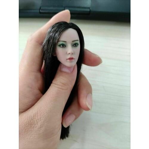 1:6 Makeup Face Career Killer Kiyoha Head Sculpt Fit 12'' TBL PH Figure Body For Collection Model