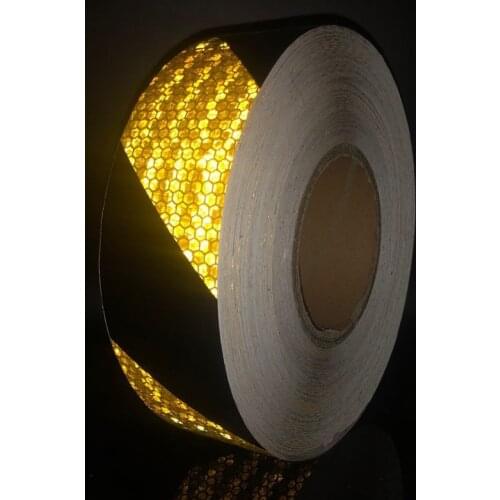 50mm width Car Reflective Material Tape Sticker Automobile Motorcycles Safety Warning Tape Reflective Film Car Stickers