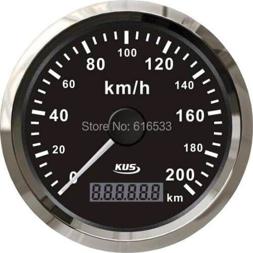 85mm gps boat speedometer 0-200km/h engine generator motorcycle auto car boat truck marine sailng yatch measuring instrument