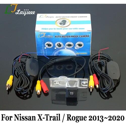 Car Rear View Camera For Nissan X-Trail T32 / Rogue 2nd 2013~2020 / HD Night Vision Wireless Back Up Reversing Camera For Auto