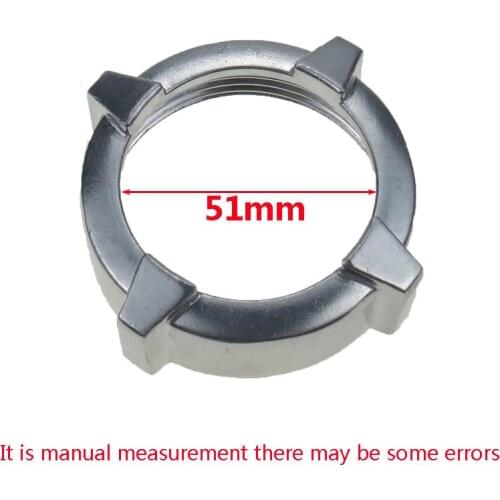 Free Shipping High Quality Stainless Steel Nut Fit Geepas Kenwood Zelmer Moulinex Meat Grinder Accessories