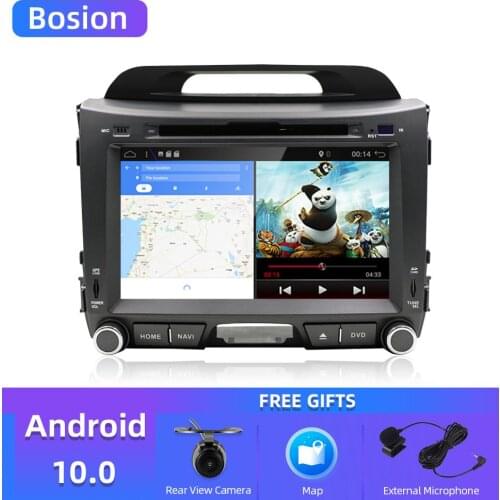 Bosion 2G+32G Android 10.0 Car DVD player radio KIA sportage r 2011 2012 2013 2014 2015 car head unit gps navigation car stereo