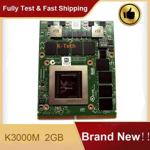 Brand New K3000M K3000 GDDR5 2GB Video Graphics Card N14E-Q1-A2 For Dell M6700 M6800 HP 8760W 8770W Laptop