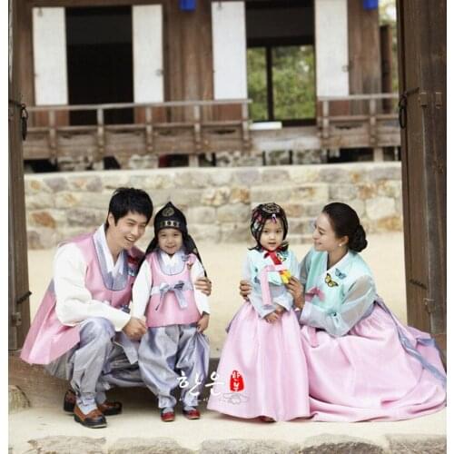 South Korea Imported High-end Fabric / Latest Suit / Korean National Costume / 4 Piece Suit