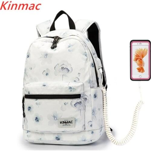 Kinmac Brand Backpack Laptop Bag15",15.6 Inch,Ink Flower Shoulder Compute Bag For Macbook 15.4, Business, School, DropShip V160