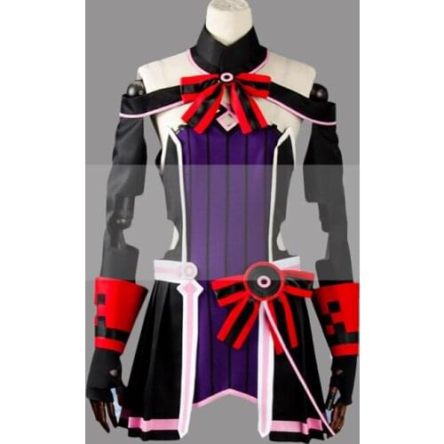Customize Sword Art Online Ordinal Scale Yuuna Shigemura Cosplay Costume Outfit