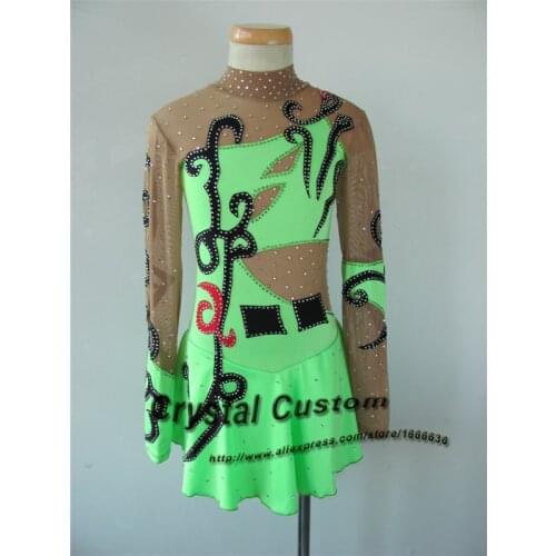 Hot Sales Figure Skating Dress For Girls Graceful New Brand Ice Figure Skating Dress Competition DR3314