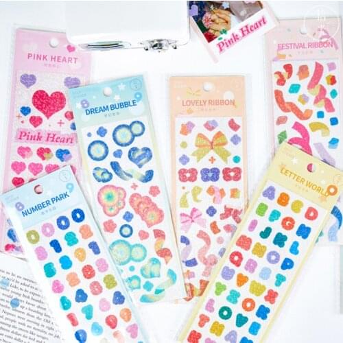 Lovely dream bubble sticker diy decoration sticker for album scrapbooking stationery sticker gift for kids