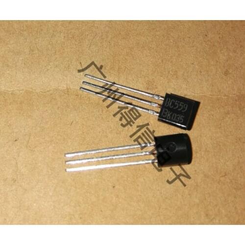 Xinyuan 100PCS/LOT BC559B TO-92 BC559 TO92 559B new triode transistor