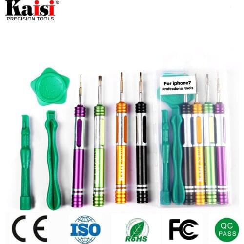 Kaisi Precision Hardware Screwdriver Apple IPhone 7 Magnetic Screwdriver 7 Piece