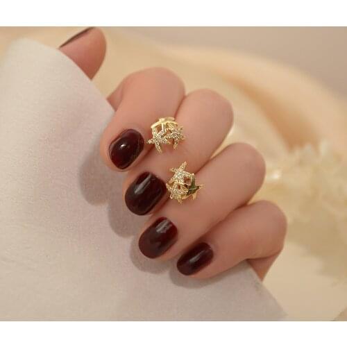 S925 Silver Needle Glittering Five Pointed Star Exquisite Small Earrings 14K Gold Micro Inlaid Zircon Ladies Jewelry Accessories