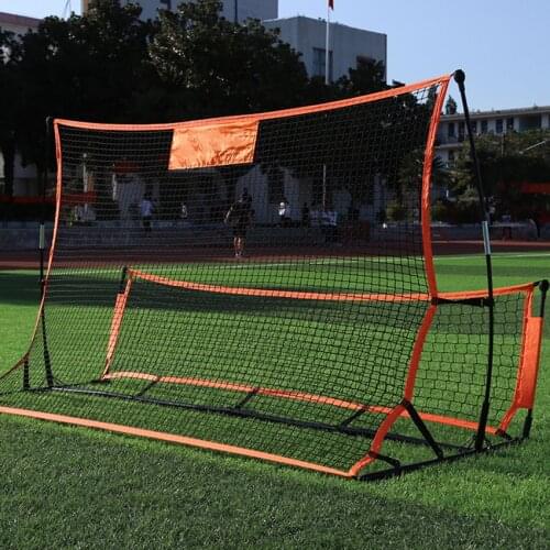 1.8/2.1m Soccer Net for Target Soccer Football Rebounder Net Goal Post Portable Soccer Gate Outdoor Training Foot Aid-Tool Net