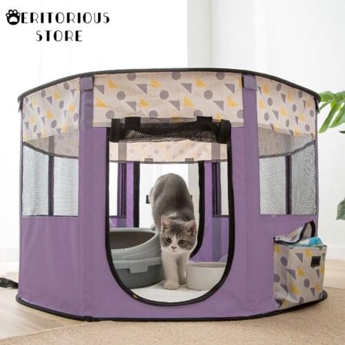 Mascotas Foldable Pet Bed Tent Cats Cama Gato for Pets Dog House for Large Dogs Pet accessories Gatos Houses Beds Delivery Room