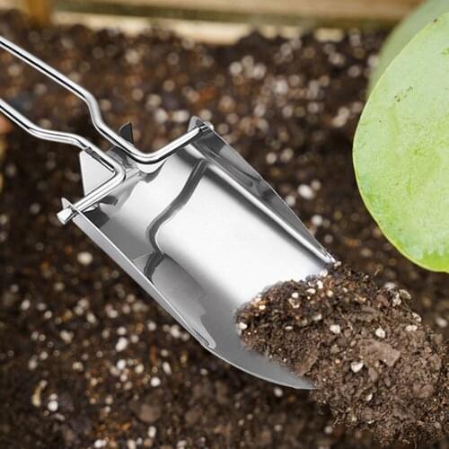 Stainless Steel Folding Shovel Home Gardening Folding Shovel Professional Home Gardening Spade Supplies Tools