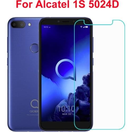 For Alcatel 1S 5024D Smartphone Glass High Quality Protective Transparent Glass Film Screen Protector For Alcatel 1 S Glass 5.5"
