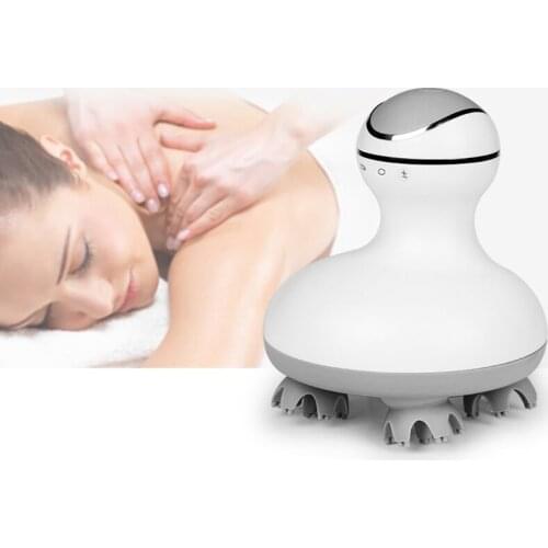 3D Smart Electric Head Massager Wireless Scalp Massage Waterproof Wireless Scalp Massager Prevent Hair Loss Relieve Massageador