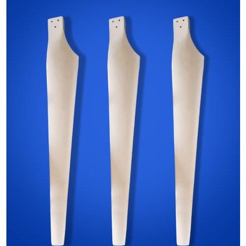New Energy High Strength Fiber Glass Blades for 2kw Wind Generator Turbine Accessories 1.4m Length*3 blades DIY Factory Selling