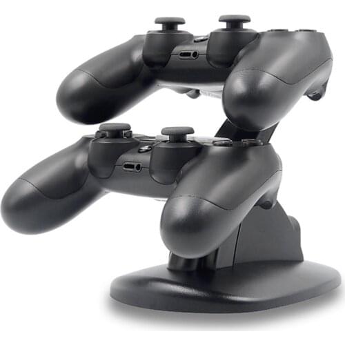 For Sony Playstation 4 Controller Charger Dock Station USB Port With Led PS4 Slim Pro Gamepad Charging Stand Holder Accessory