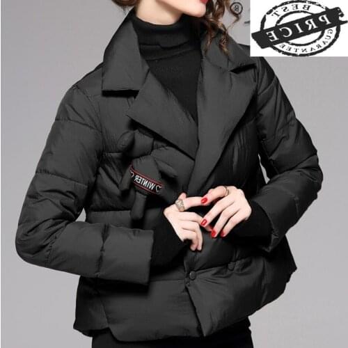 Female Jacket Black Womens Clothing Winter Jacket Women Parka Korean Style Clothes Short 2021 Ropa De Mujer aM11a35 Ppha10