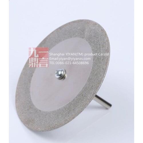 2sets/lot 50mm diamond cutting disc circle saw blade wheel dremel accessories for cutting glass stone jade tile rock