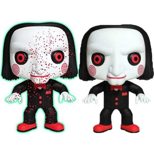 Horror Figure Classics Billy The Puppet #52 (Bloody Glow) Vinyl Figure Model Toy Haunted House Decoration Halloween Gift