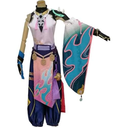 Anime Genshin Impact Xiao Game Suit Uniform Cosplay Costume Halloween Party Outfit For Women Men New 2020