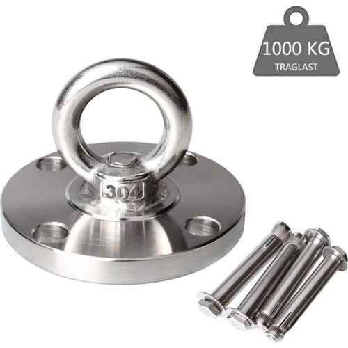 304 Stainless Steel Suspension Strap Trainer Ceiling Mount Anchor Yoga Swing Hammock Hooks for Gym Rings Boxing Battle Rope