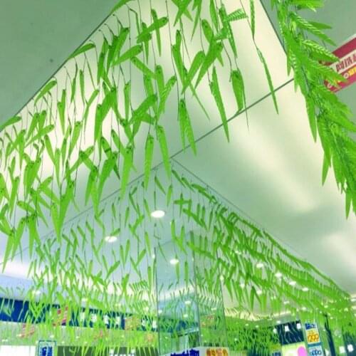 Simulation Willow Leaf Rattan Artificial Plants Green Garland Plants Vine Fake Foliage Home Decoration