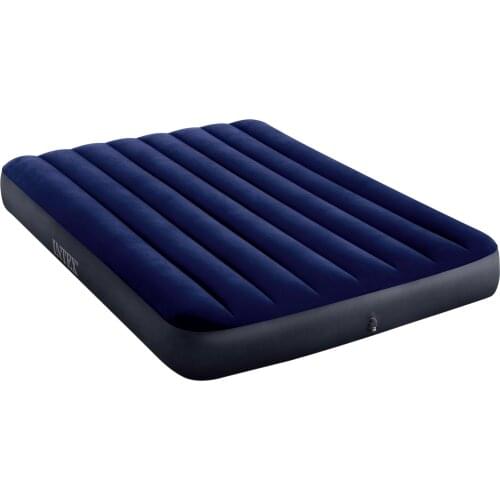INTEX Inflatable mattress hard-Beam Classic Downy Single air bed inflatable double bed for camping blue Color
