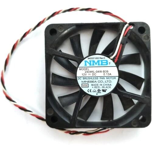 New NMB 2404KL-04W-B39 12V 0.13A cooling fan