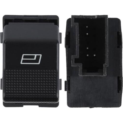 2PCS 5-Pin Electric Window Power Master Window Switch Seat Cordoba Ibiza Switch Button Cover Automobile Repair for VW Polo Lupo