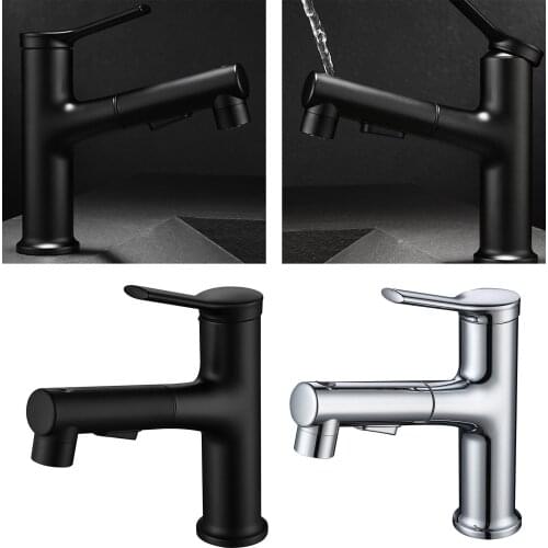 Hot and Cold Basin Bathroom Faucet Deck Mounted Single Handle Toilet Mixer Taps