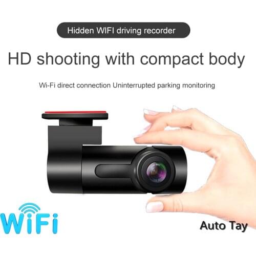 1080P HD Car DVR Camera Dash Cam WIFI Video Recorder Night Vision Parking Monitor Support Android And IOS Without Memory Card