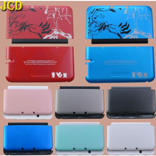 JCD Protective Housing Cover Shell For Nintend 3DS LL XL Console Top and Bottom Protector Case For 3DSLL 3DSXL