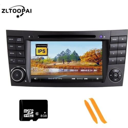 ZLTOOPAI For Mercedes Benz E-Class W211 E300 CLK W209 CLS W219 Multimedia Player Car DVD GPS Navigation Media Player USB Wifi BT