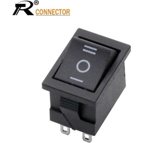 100PCSKCD1-101 Rocker Switch water dispenser Electronic weighing power Button ON-OFF-ON 3/6pin without Light 6A/250V 10A/125V AC