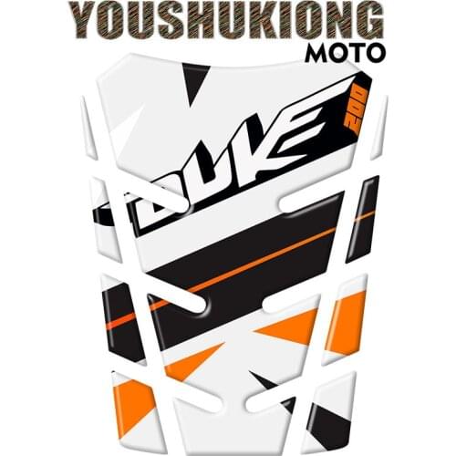 3D ADESIVI Sticker Decal Emblem Protection Tank Pad Cas Cap Fit FOR DUKE 200 DUKE200